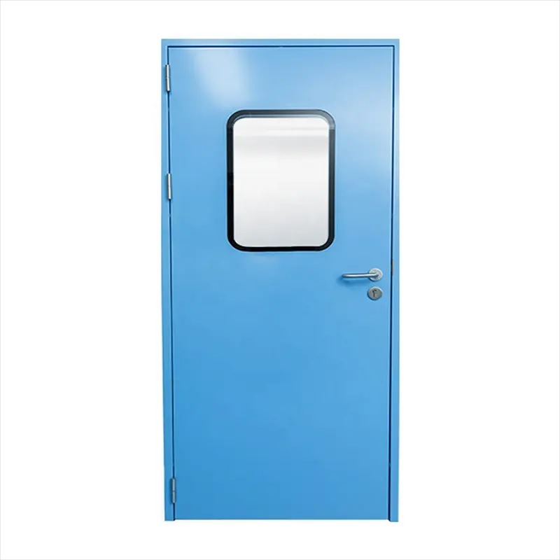 Customized CE Euro Standard Single Swing Door Airtight Lab Door