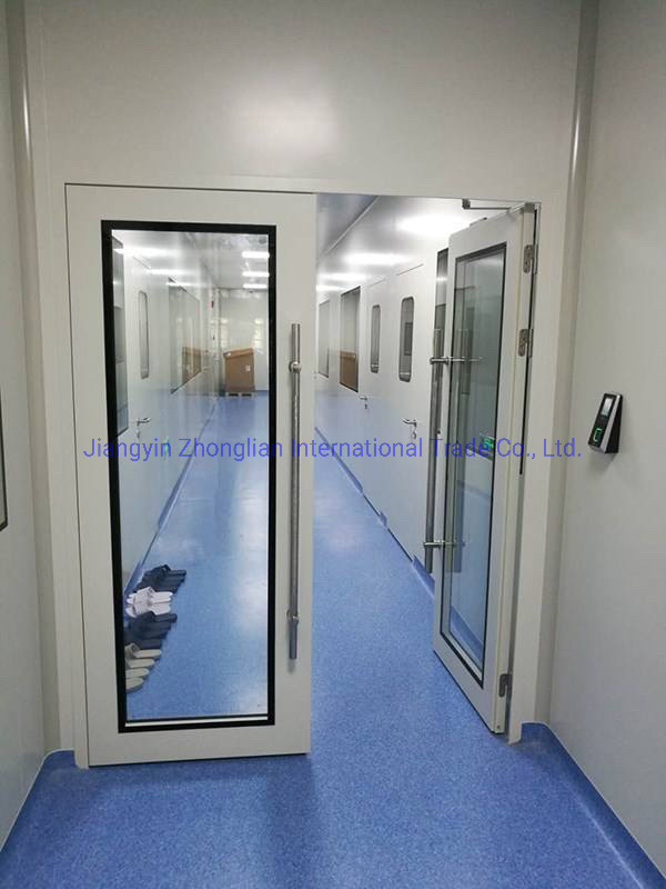 Fire Rated Wooden Finishing Interior School Classroom Door with Glass Vision