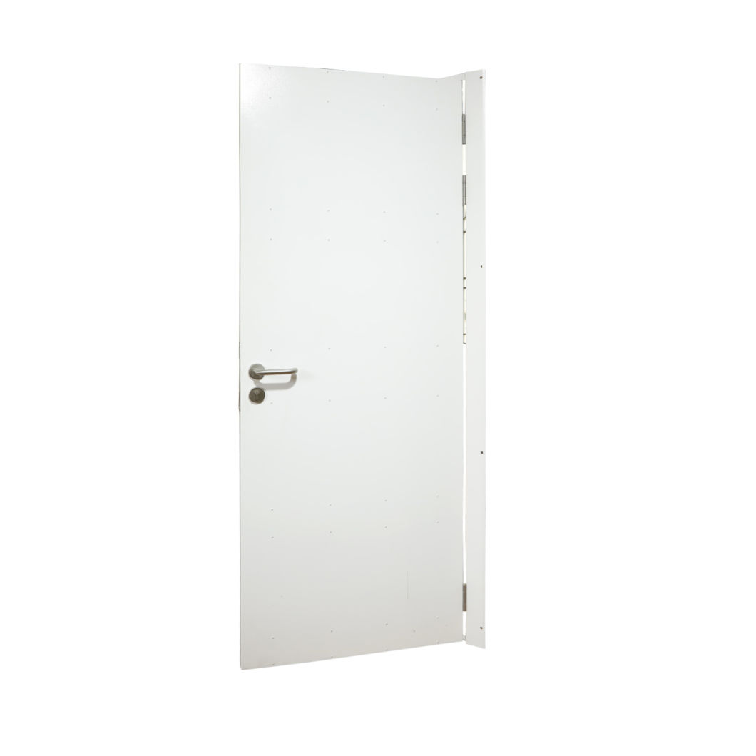 Zl Doors Factory Direct Sale Entrance Exterior Security Metal Commercial Steel Exterior Doors with Frame Hotel Us Canada Market