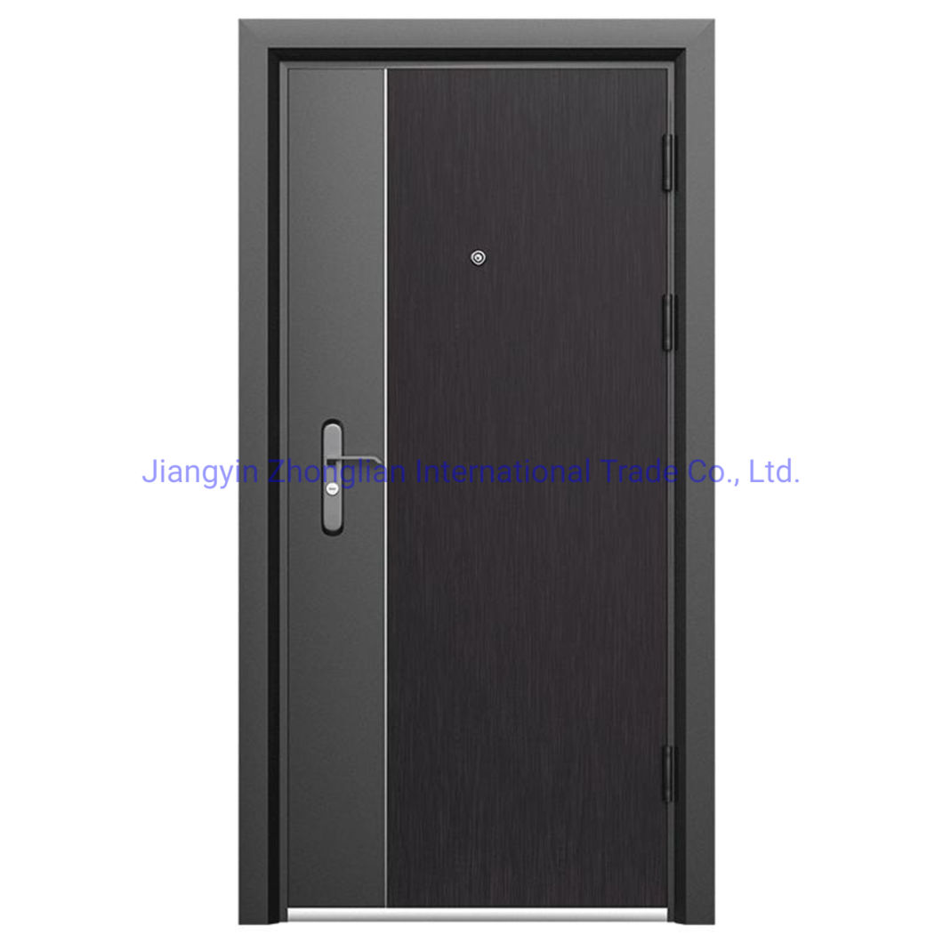 Customizated High Security Steel Doors Steel Front Doors with Ss Lockset
