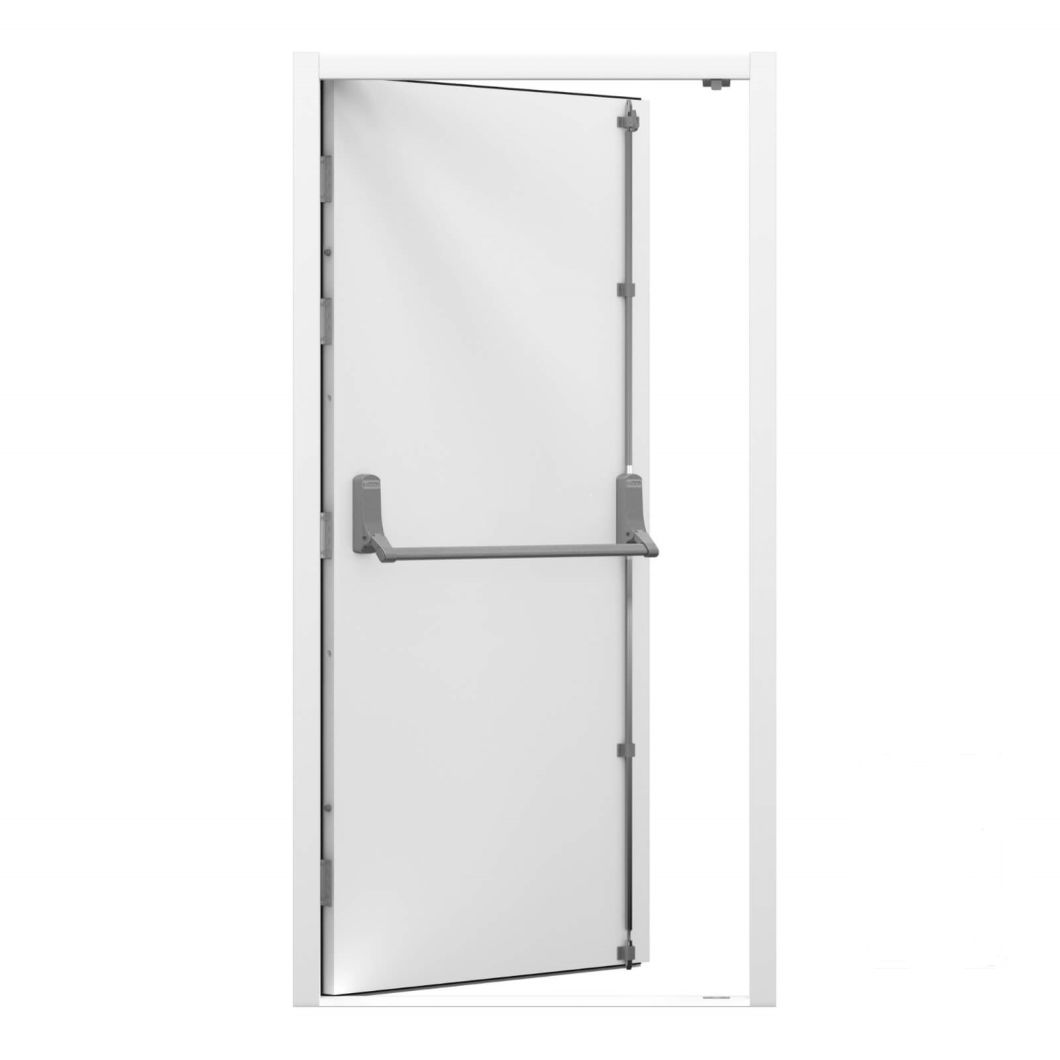 Hot Sale Hotel Fireproof Safety Fire Rated Steel Double Door