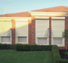 Exterior Aluminum Soundproof Sliding Window with Roller Shutter