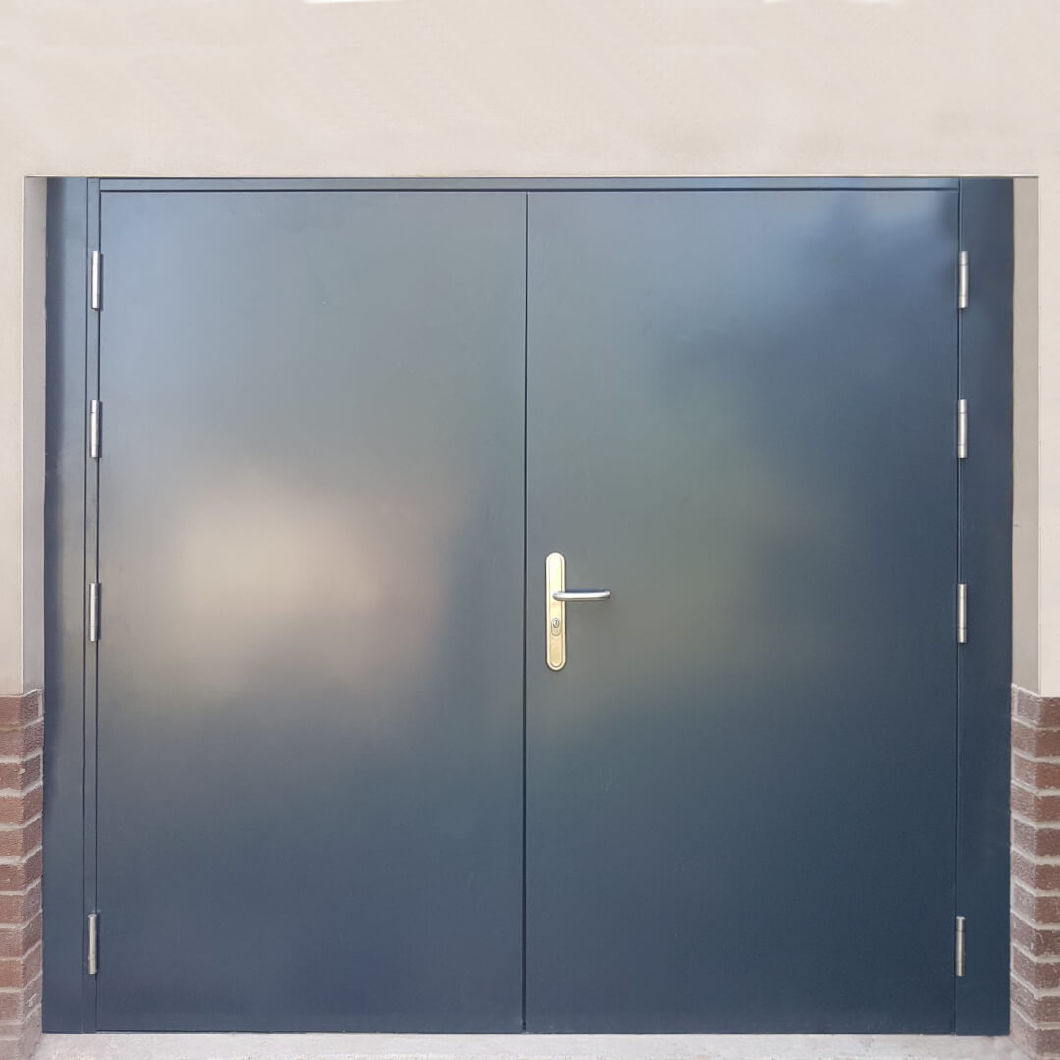 Anti-Corrosion Steel Frames Internal Glazed Basement Doors