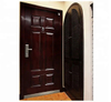China Manufacturer Steel Plain Door Exterior Steel Swing Doors for Sale