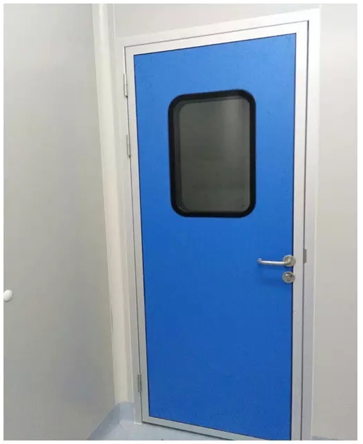 Protection with Steel Fire Proof Doors with Air-Tight Seal for Clean Rooms and Laboratories