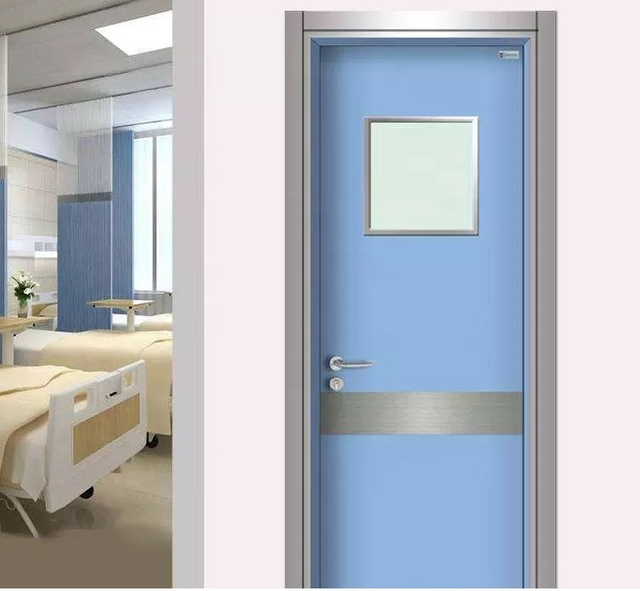 Bespoke Factory Direct Sales Steel Door Clean Room Door for Pharmacy Hospital Lab