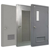 Steel Door with Louver Certificated Fire Rated Doors Direct Factory Price of Fire Rated Doors