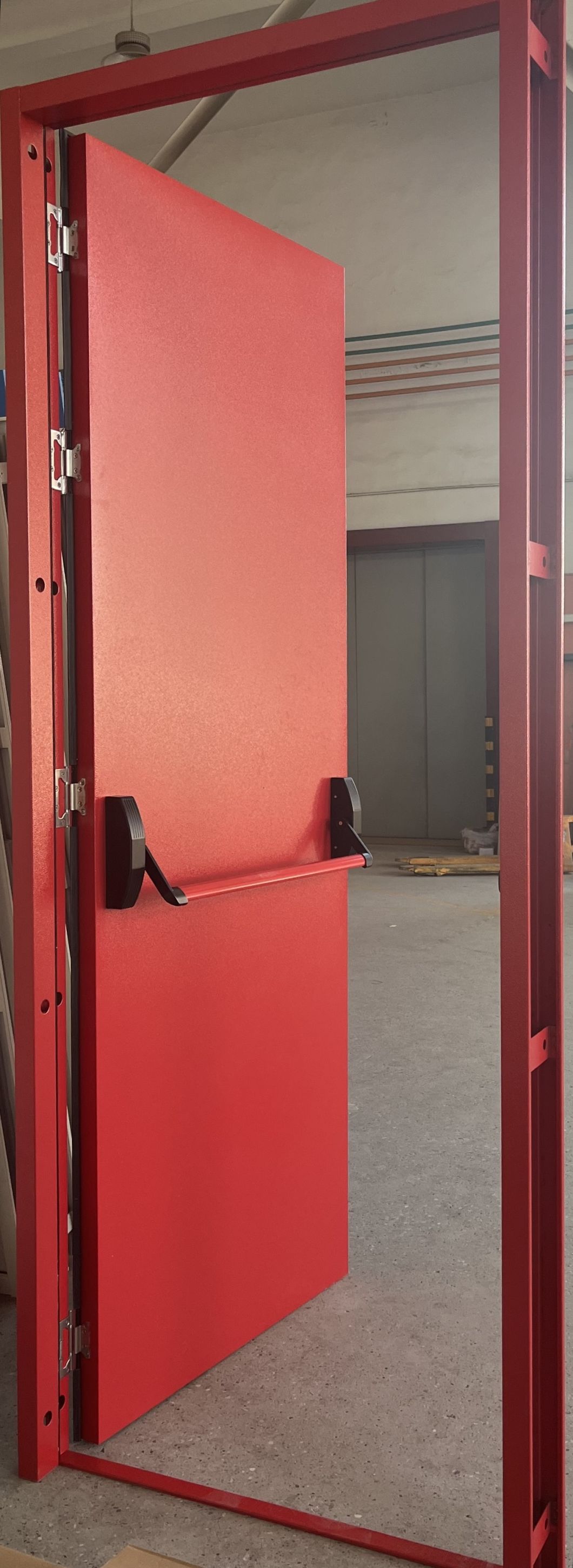 Customized Emergency Exit Door with Scandinavian Panic Bar Door
