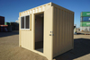 10′ Office Container Steel Door with High Level Security