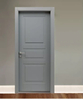 Embossed Steel Panel Door Single/Double Leaf Interior Room Door