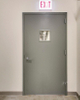 Fire Exit Door High Quality Certified Fire Rated Glazed Steel Door
