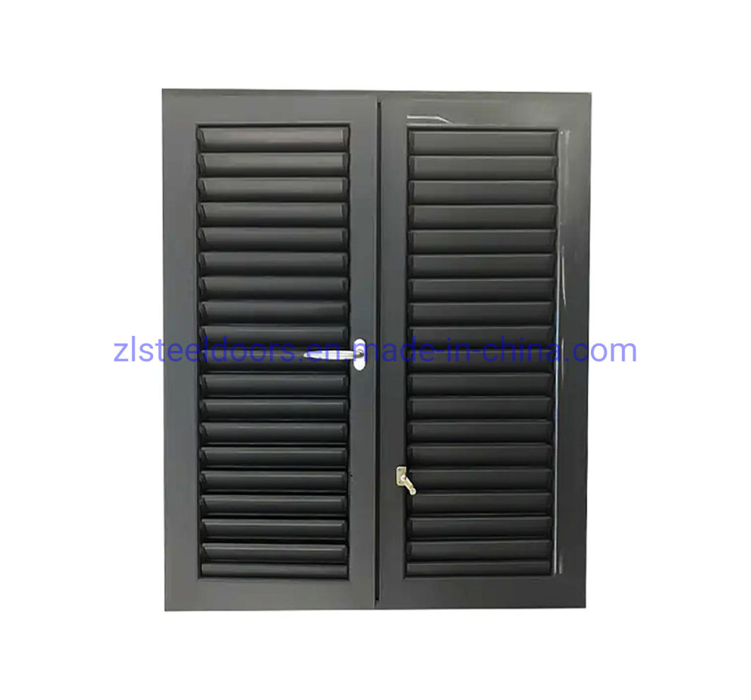 Modern Security Window Shutters Aluminum Louver Door Design Best Price in China