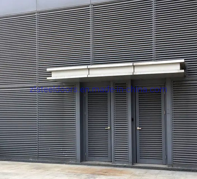Modern Fashion Remote Control Roller Shutter Door Interior Shutter Door Aluminium Casement Swing Hinges Fold Louver Panel Door