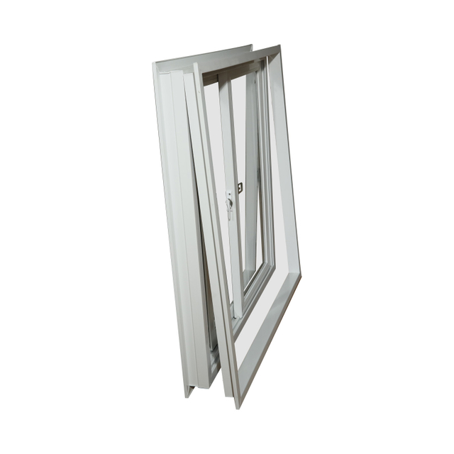 Top Quality Plastic Inserts White Clearly Glass Decorative Sliding Window for Villa