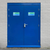 Bespoke Commercial Use Safety Internal Fire Rated Steel Door Security Steel Glass Emergency Doors