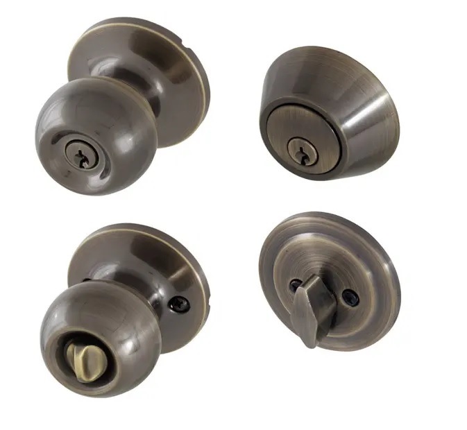 Bespoke American Traditional Heavy Dead Bolt Combo Set