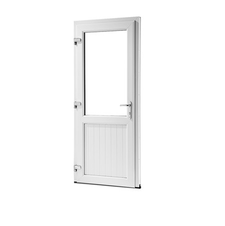 Factory Price UPVC Glass Entry Door