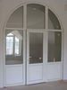Factory Price UPVC Glass Entry Door