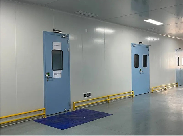 Customized GMP Pharmaceutical Clean Room Metal Steel Door