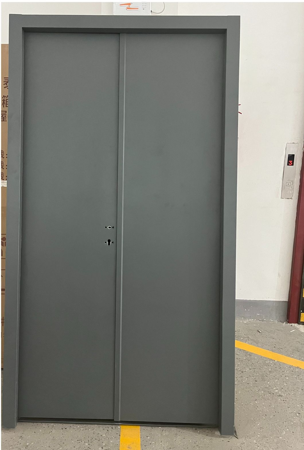 Bespoke Fire Rated Door with Window Vision Panel