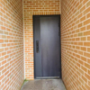 Unequal Security Doors Hot Sale Modular Style Steel Security Doors with Smart Lock or Ss Lockset