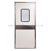 Cleanroom Hospital Door Skin Flush Door with Visual Glass Design, Crafted Laminated Flush Medical Doors