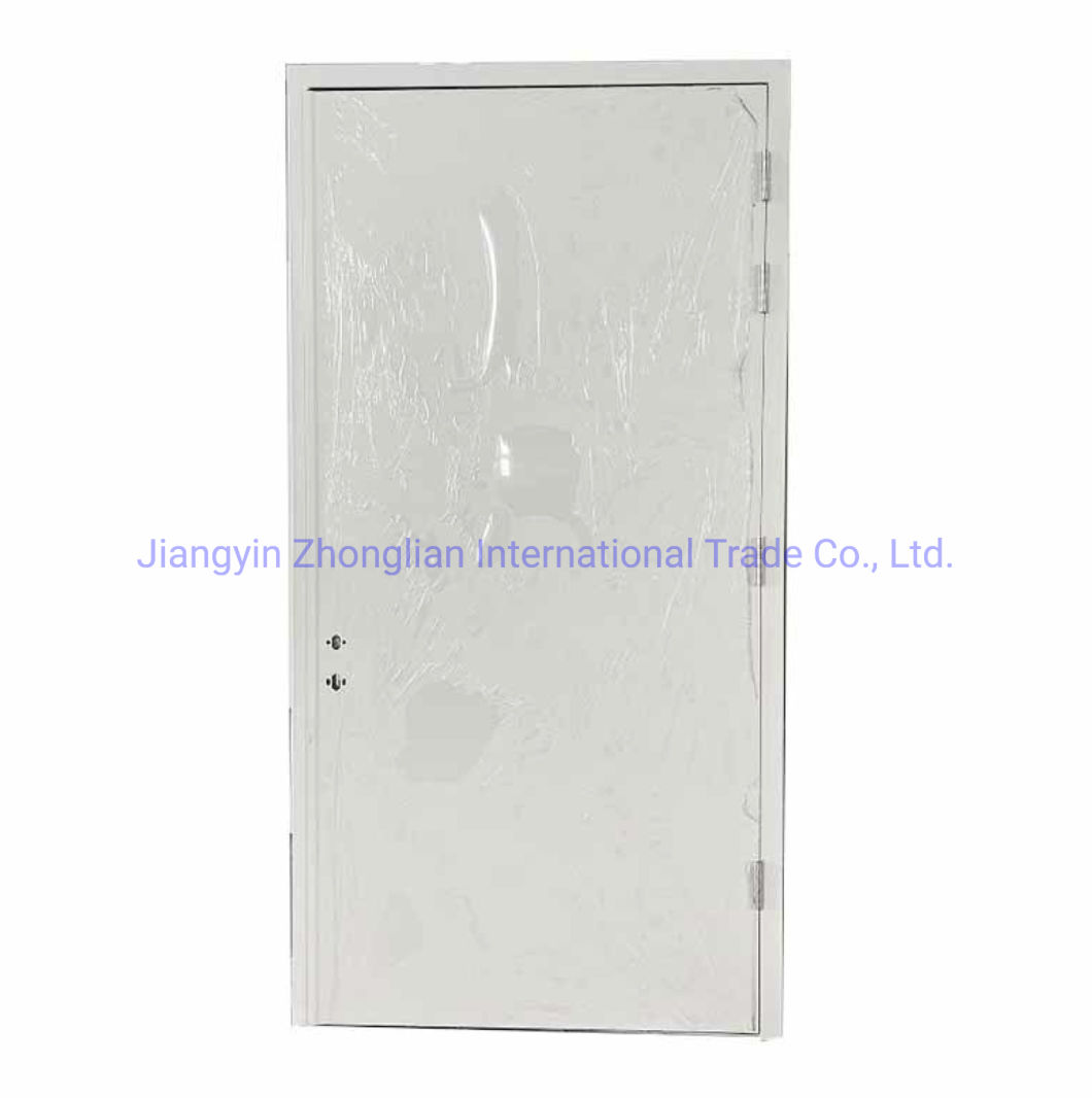 Made in China Customized Design Exterior Steel Square Tube Frame Door