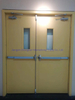 Modern Fireproof Door Steel Fire Resistant Emergency Escape Doors 30/60/90/120 Minutes Fire Rated Doors with Windows