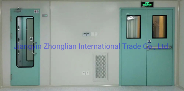 Factory Direct Manual Medical Hospital Cleanroom Door for Pharmacy Hospital Lab