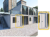 New Design Prehung Door for Fast Build Office Building Prefab Modular Door
