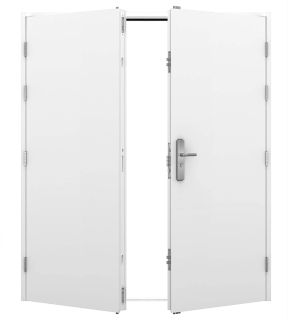 High Security Steel Double Door with All Accessories