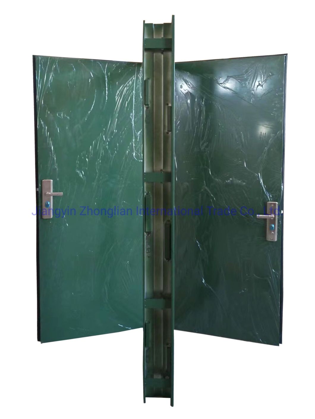 New Design Morden Double Security Steel Door with Double Security Door with Double Security Lock