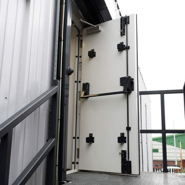 Hospital Emergency Exit Door Fire Rated Door Best Factory Price in China UL Certification