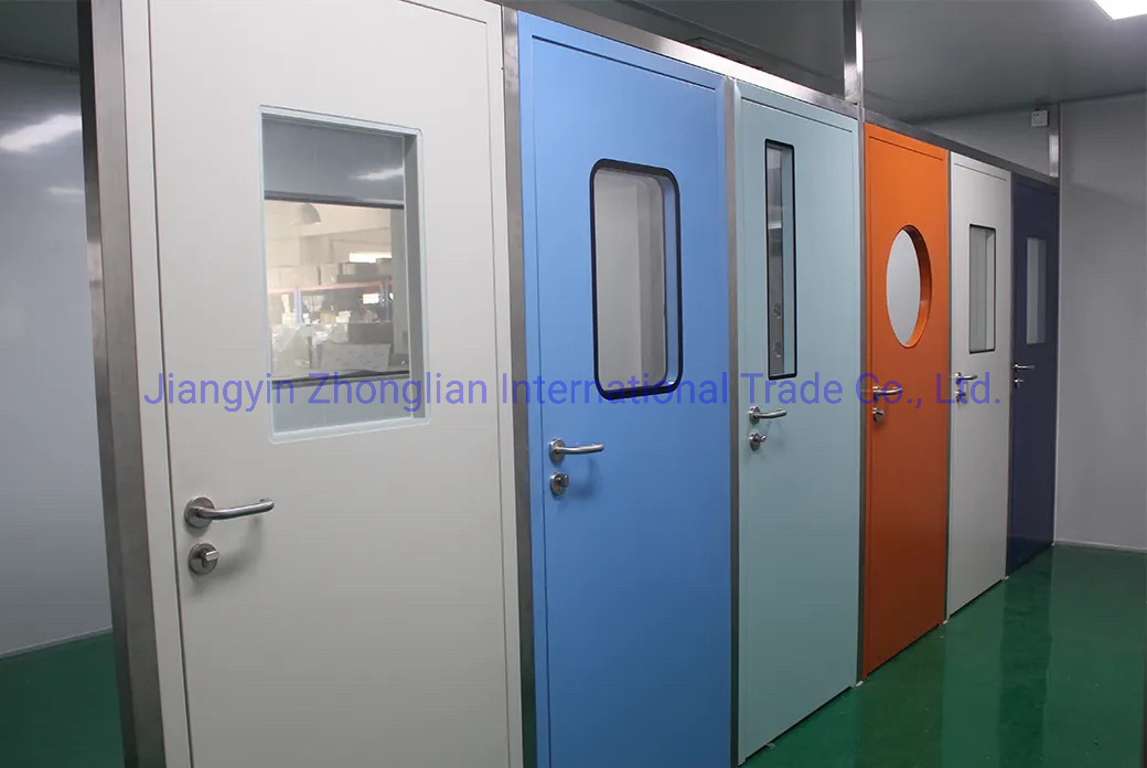 Logistics Center Industrial Swing Doors Inventory Transported Traffic Anti-Rust Steel Doors