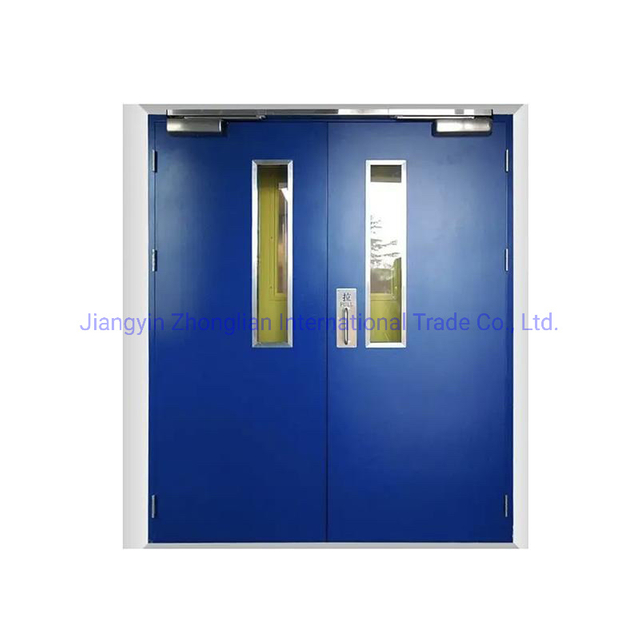 New Design Modern Steel Fire Rated Exit Door