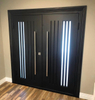 Popular Hot Selling Bullet Proof Doors Steel Security Doors Commercial Steel Door with Glass Panel
