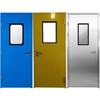 Customized Hospital Steel Doors Operating Room Clean Room Glass Door