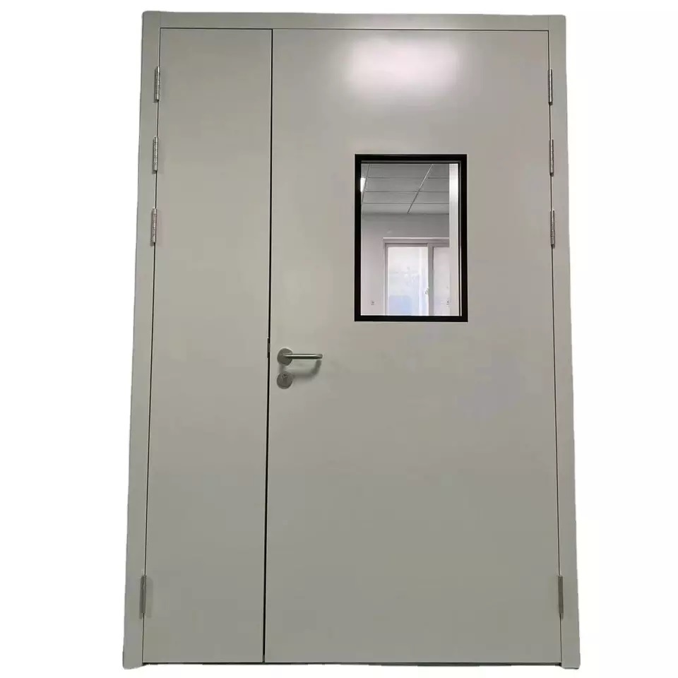 Private Clinic Double Sliding Door Operating Room Medical Hermetic Door