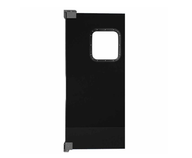 Customized Size Stainless Steel Traffic Swing Door for Supermarket