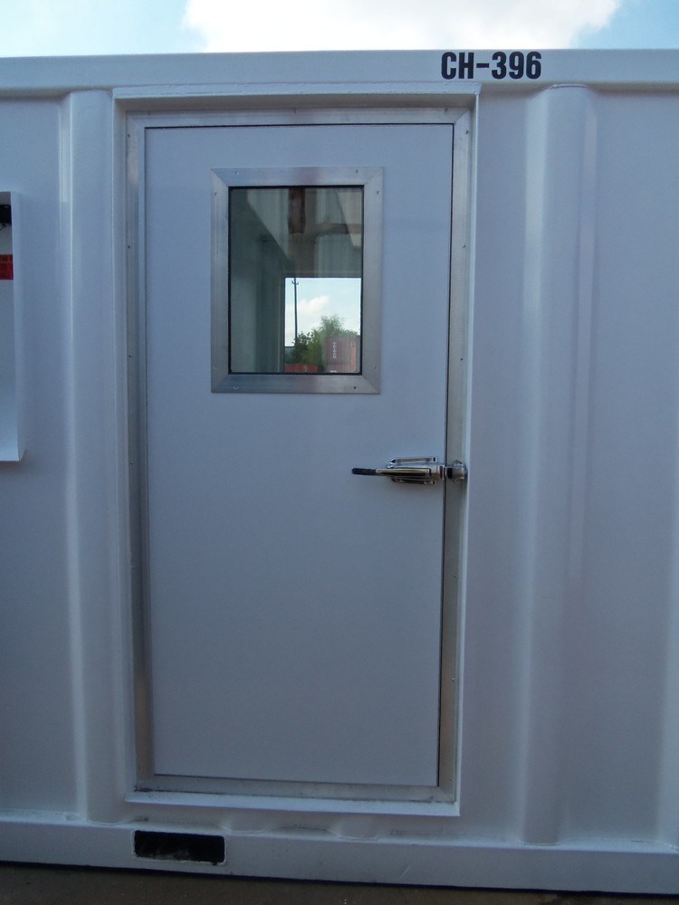 Bespoke Basement Steel Glass Swing Doors