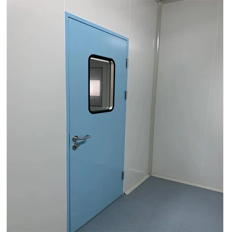 Customized CE Euro Standard Single Swing Door Airtight Lab Door