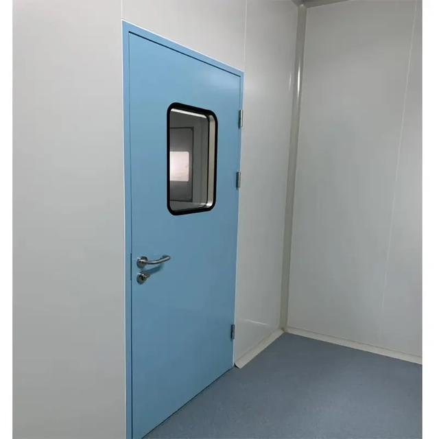 Customized CE Euro Standard Single Swing Door Airtight Lab Door