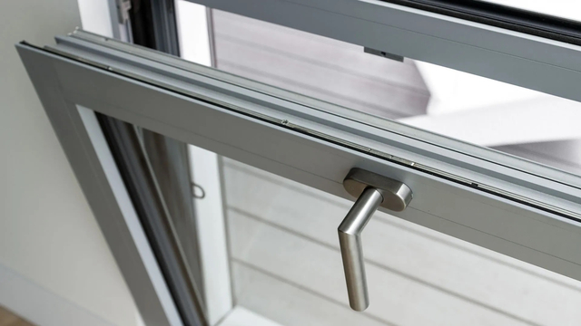 Modern Design Sliding Windows System Hurricane Impact PVC Window