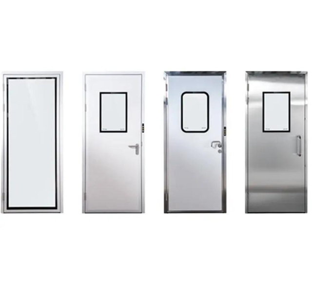 Hospital Sliding Airtight Medical Purification Door, Custom Operating Room Automatic Clean Door