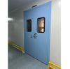 Galvanized Steel Powder Coated Clean Room Double Swing Steel Door Hospital Metal Door