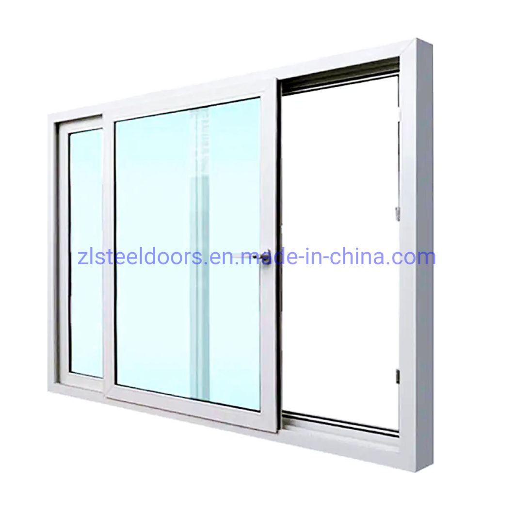 Home Security Hurricane Impact Double Glazed PVC Profile UPVC Windows CE Certificate European Style PVC Sliding UPVC Profiles Windows and Doors