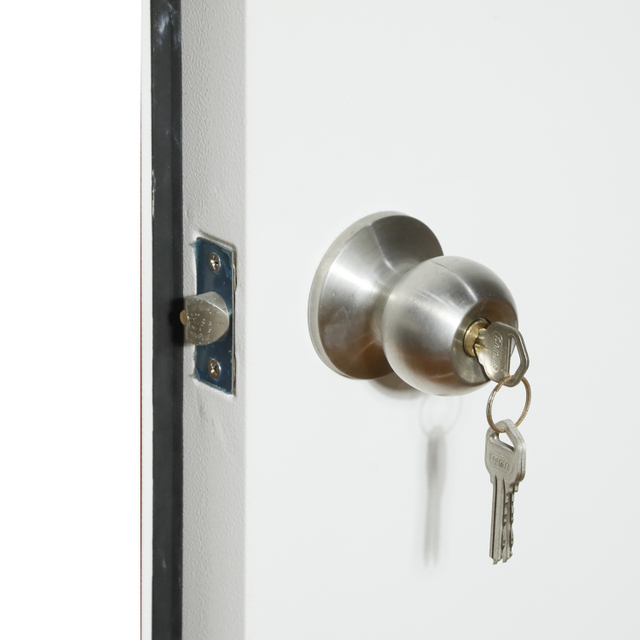 Customized Interior Steel Single Swing Door for Patient Room Office Door