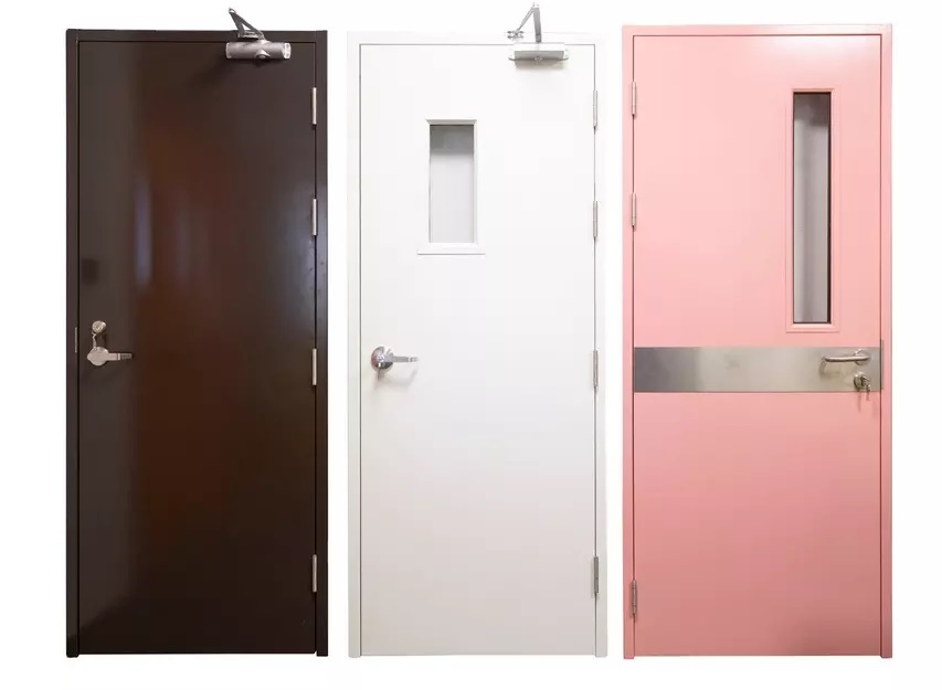 Bespoke Thermal Door with Vision Panel for Commercial Use
