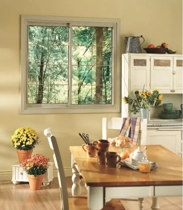 Modern Yinyl PVC Windows Sliding Window Double Tempered Glass Windows