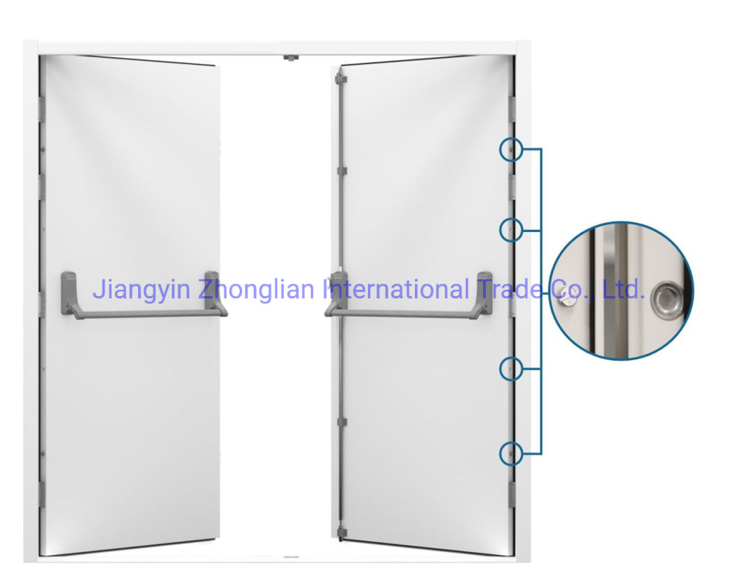 Cheap Fire Rated Standard Size New Style Cheapest Steel Doors Fire Doors